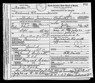 1915 Death Certificate Andrew J Goforth