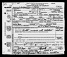 1957 Death Certificate William A Wolhar