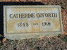 Headstone 1916 Catherine Nestor