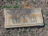 Headstone 1940 Margaret Goforth Ford