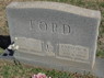 Headstone James and Kathryn Ford